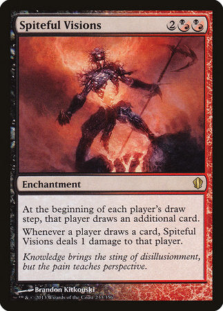 Spiteful Visions [Commander 2013] | The Time Vault CA