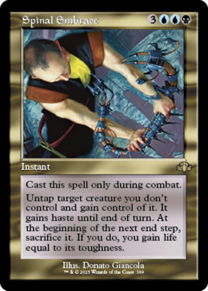Spinal Embrace (Retro) [Dominaria Remastered] | The Time Vault CA