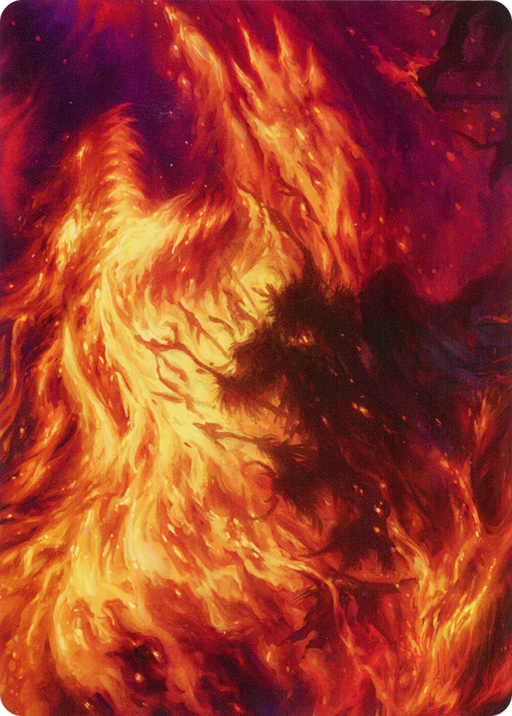 Stoke the Flames Art Card [March of the Machine Art Series] | The Time Vault CA