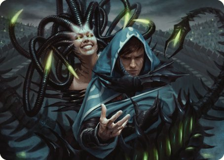 Phyrexian Arena Art Card [Phyrexia: All Will Be One Art Series] | The Time Vault CA