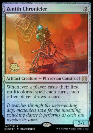 Zenith Chronicler [Phyrexia: All Will Be One Prerelease Promos] | The Time Vault CA