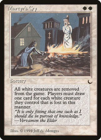 Martyr's Cry [The Dark] | The Time Vault CA