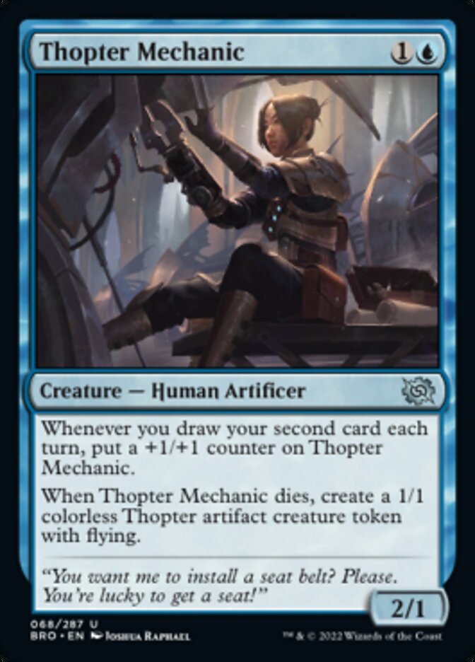 Thopter Mechanic [The Brothers' War] | The Time Vault CA