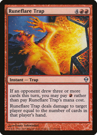 Runeflare Trap [Zendikar] | The Time Vault CA