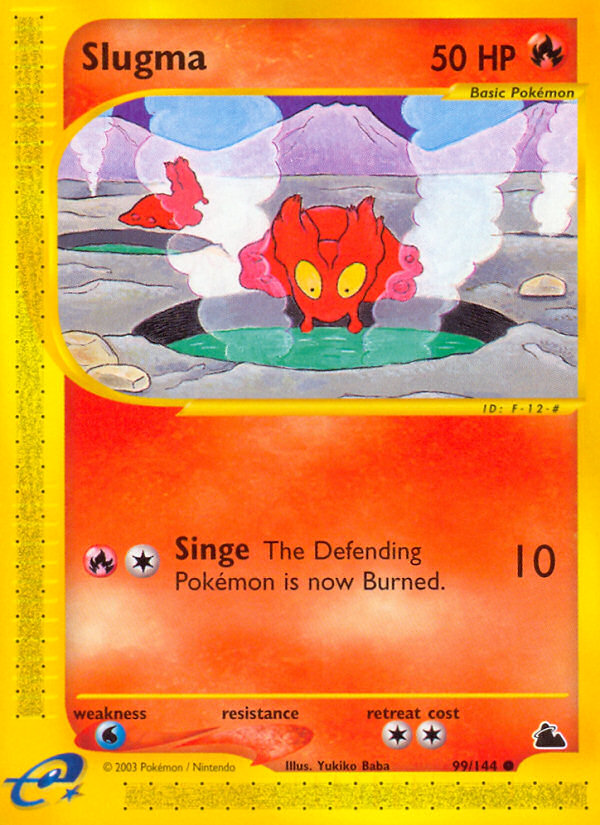 Slugma (99/144) [Skyridge] | The Time Vault CA