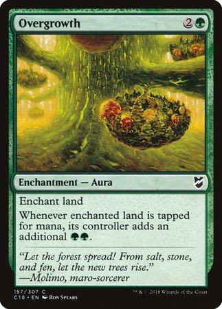 Overgrowth [Commander 2018] | The Time Vault CA