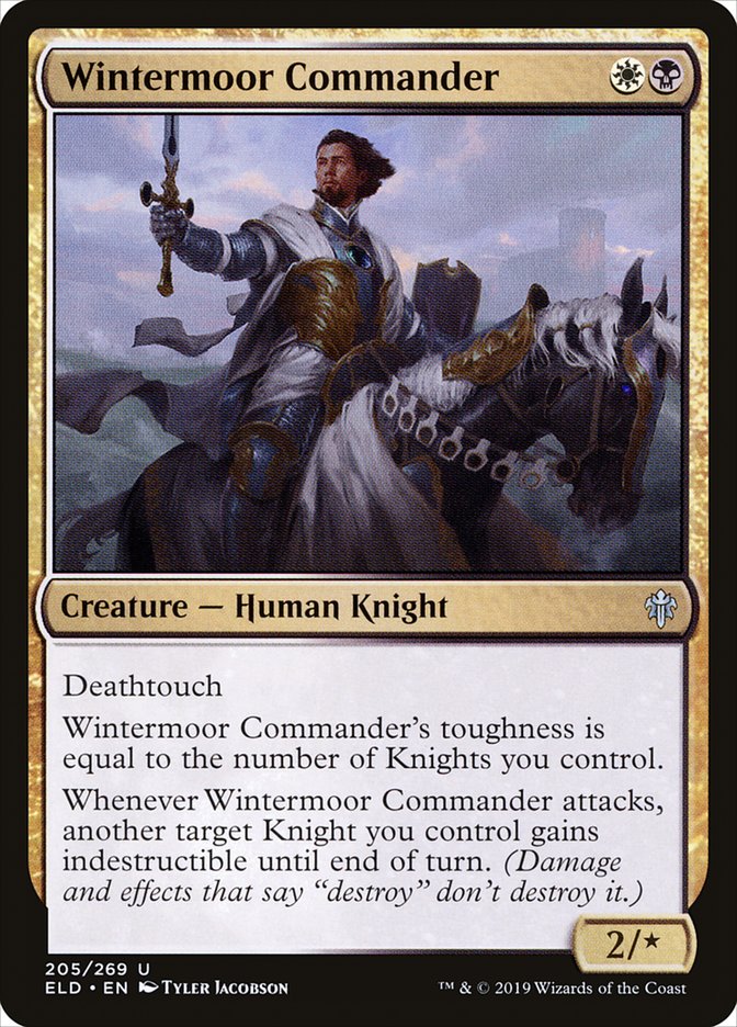 Wintermoor Commander [Throne of Eldraine] | The Time Vault CA