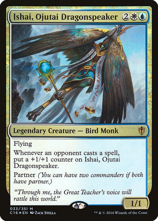 Ishai, Ojutai Dragonspeaker [Commander 2016] | The Time Vault CA