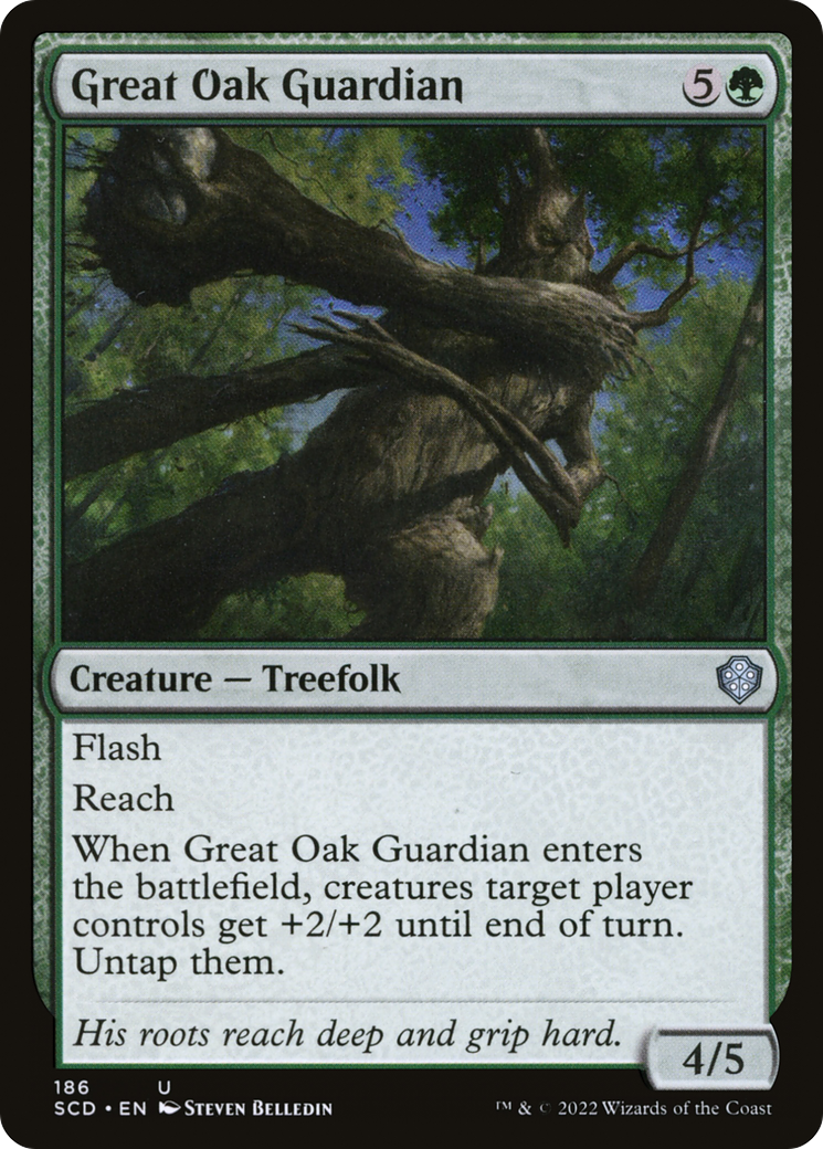 Great Oak Guardian [Starter Commander Decks] | The Time Vault CA