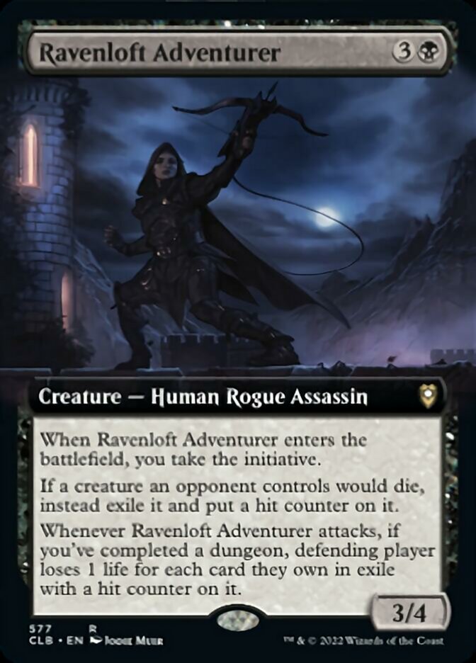 Ravenloft Adventurer (Extended Art) [Commander Legends: Battle for Baldur's Gate] | The Time Vault CA