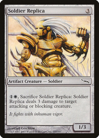 Soldier Replica [Mirrodin] | The Time Vault CA