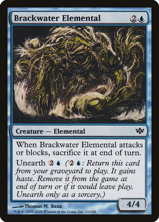 Brackwater Elemental [Conflux] | The Time Vault CA