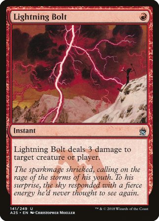 Lightning Bolt [Masters 25] | The Time Vault CA