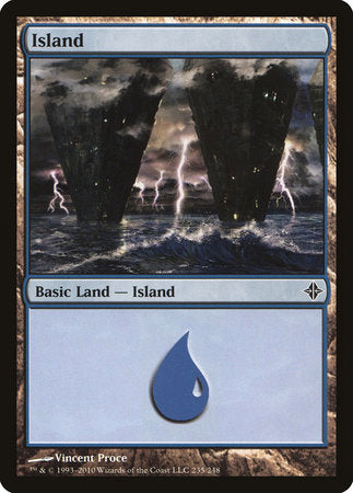 Island (235) [Rise of the Eldrazi] | The Time Vault CA