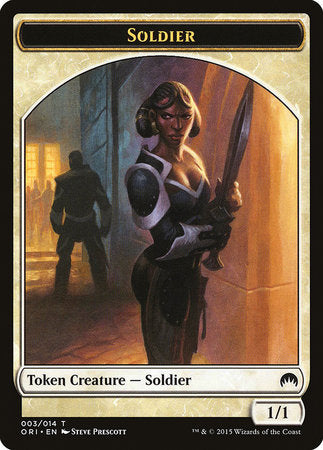 Soldier Token [Magic Origins Tokens] | The Time Vault CA