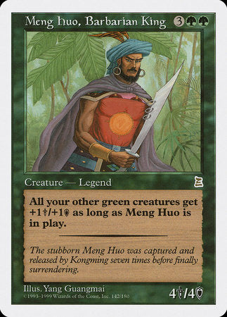 Meng Huo, Barbarian King [Portal Three Kingdoms] | The Time Vault CA
