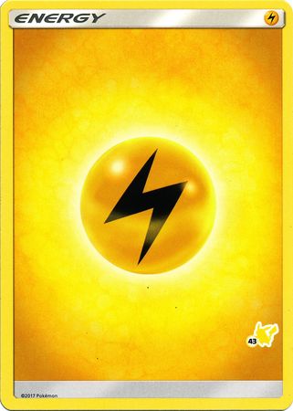 Lightning Energy (Pikachu Stamp #43) [Battle Academy 2020] | The Time Vault CA