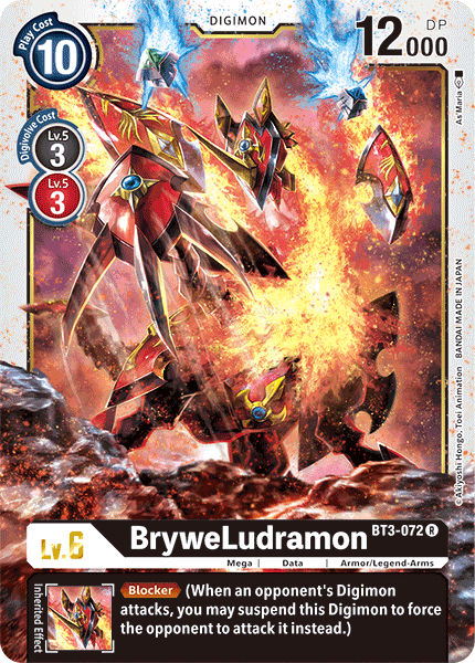 BryweLudramon [BT3-072] [Release Special Booster Ver.1.5] | The Time Vault CA