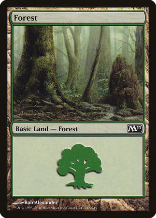 Forest (246) [Magic 2011] | The Time Vault CA