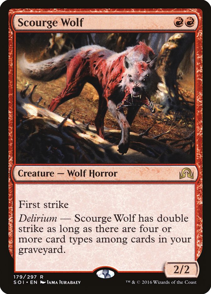 Scourge Wolf [Shadows over Innistrad] | The Time Vault CA