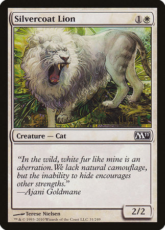 Silvercoat Lion [Magic 2011] | The Time Vault CA