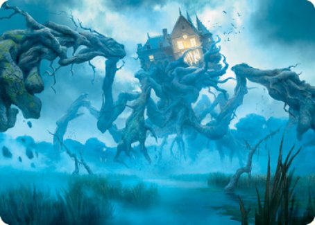 Creeping Inn Art Card [Innistrad: Midnight Hunt Art Series] | The Time Vault CA