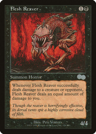 Flesh Reaver [Urza's Saga] | The Time Vault CA