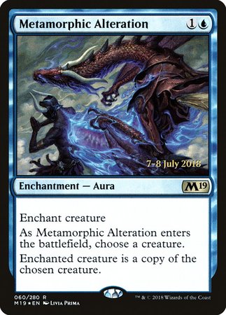 Metamorphic Alteration [Core Set 2019 Promos] | The Time Vault CA