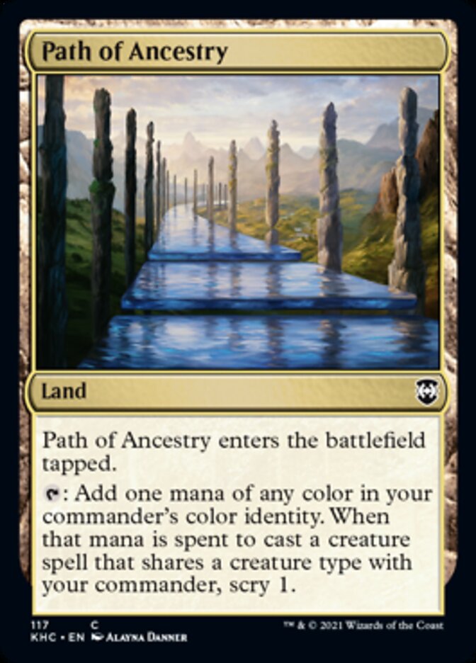 Path of Ancestry [Kaldheim Commander] | The Time Vault CA