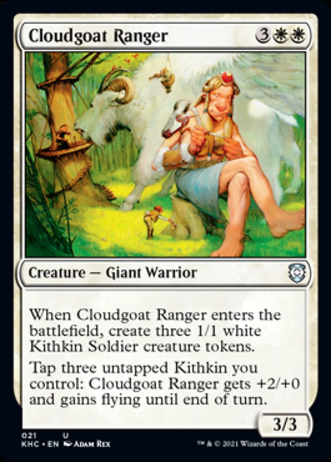 Cloudgoat Ranger [Kaldheim Commander] | The Time Vault CA