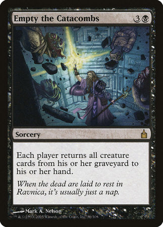 Empty the Catacombs [Ravnica: City of Guilds] | The Time Vault CA