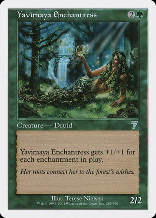 Yavimaya Enchantress [Seventh Edition] | The Time Vault CA