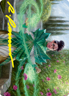 Kianne, Dean of Substance Art Card (Gold-Stamped Signature) [Strixhaven: School of Mages Art Series] | The Time Vault CA