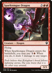 Sparktongue Dragon [Commander Legends] | The Time Vault CA