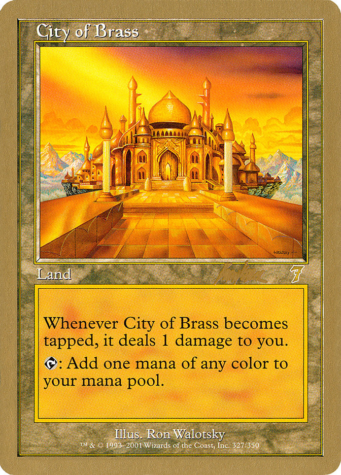 City of Brass (Brian Kibler) [World Championship Decks 2002] | The Time Vault CA