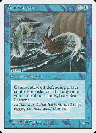 Sea Serpent [Fourth Edition] | The Time Vault CA