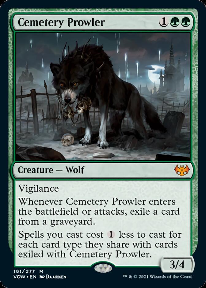 Cemetery Prowler [Innistrad: Crimson Vow] | The Time Vault CA