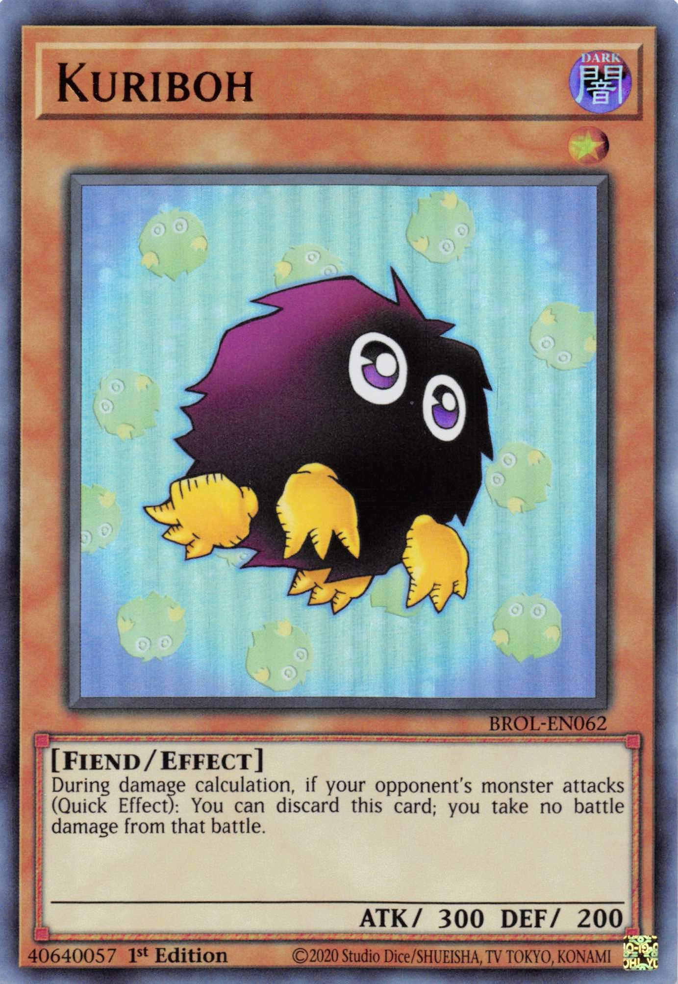 Kuriboh [BROL-EN062] Ultra Rare | The Time Vault CA