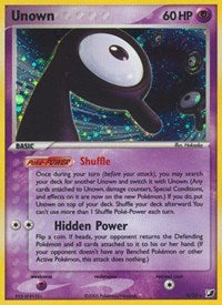 Unown (R) (R/28) [EX: Unseen Forces] | The Time Vault CA