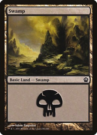 Swamp (240) [Theros] | The Time Vault CA