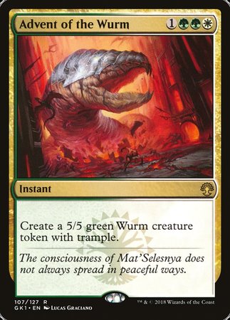 Advent of the Wurm [GRN Guild Kit] | The Time Vault CA