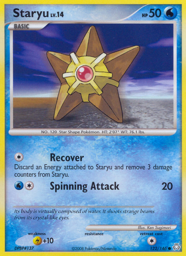 Staryu (122/146) [Diamond & Pearl: Legends Awakened] | The Time Vault CA