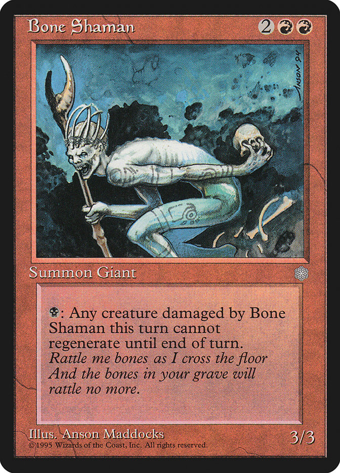 Bone Shaman [Ice Age] | The Time Vault CA