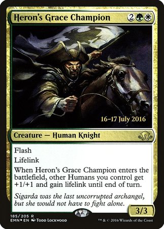 Heron's Grace Champion [Eldritch Moon Promos] | The Time Vault CA