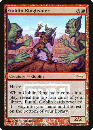 Goblin Ringleader [Friday Night Magic 2007] | The Time Vault CA