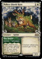 Pollen-Shield Hare // Hare Raising (Promo Pack) [Wilds of Eldraine Promos] | The Time Vault CA