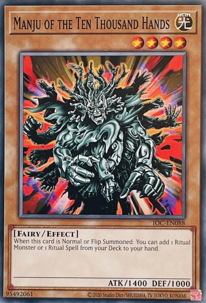 Manju of the Ten Thousand Hands (25th Anniversary) [IOC-EN088] Common | The Time Vault CA