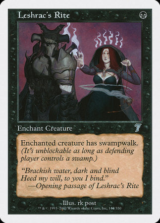 Leshrac's Rite [Seventh Edition] | The Time Vault CA