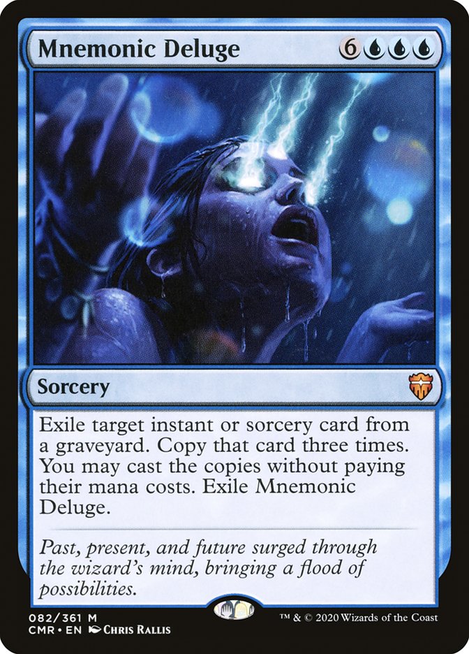 Mnemonic Deluge [Commander Legends] | The Time Vault CA