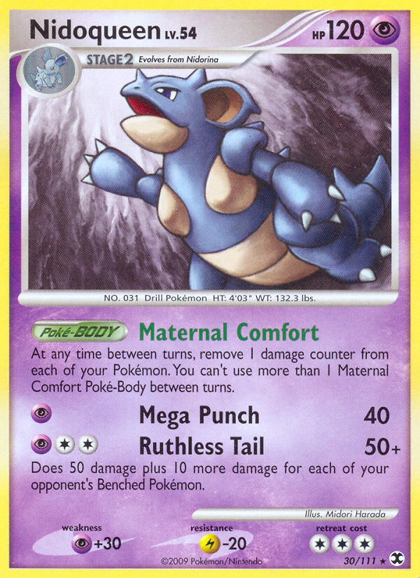 Nidoqueen (30/111) [Platinum: Rising Rivals] | The Time Vault CA